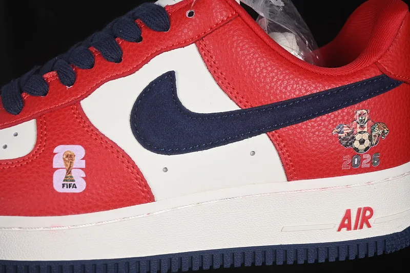 All categories Nk Air Force 1 Air Force series Nk Air Force 1 Low Air Force low-top Nike Air Force 1'07 Low World Cup theme Air Force 1 low-top casual sneakers DW8806-016